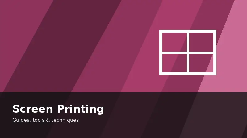Screen Printing — Practical Textile