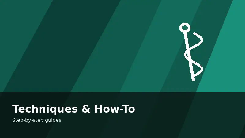 Techniques & How-To — Practical Textile