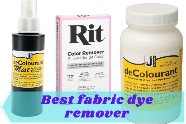 Best fabric dye remover