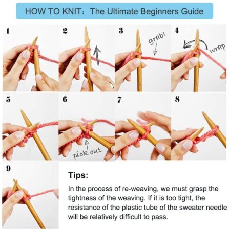 How to knit