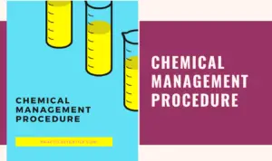 chemical management procedure
