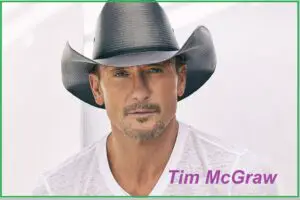 White T Shirt Tim McGraw