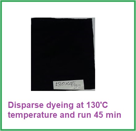 dyeing of polyester elastane fabric 