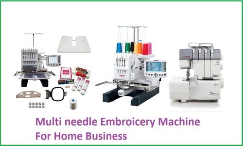 Best Multi Needle Embroidery Machine For Home Business