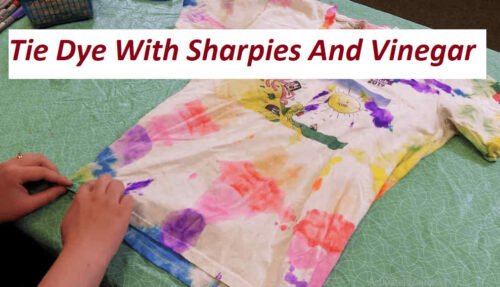 tie dye with sharpies