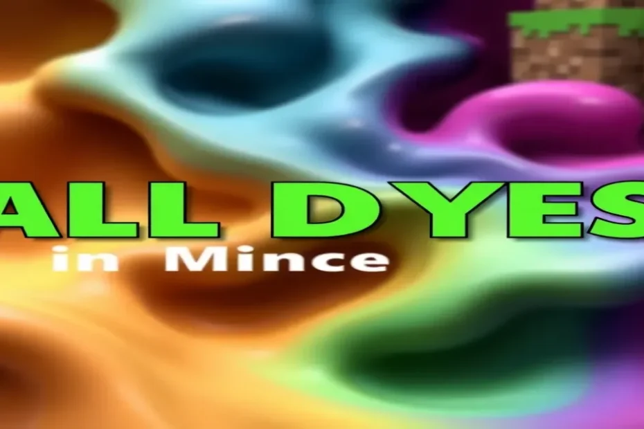 The 7 Best All Dyes in Minecraft of 2026