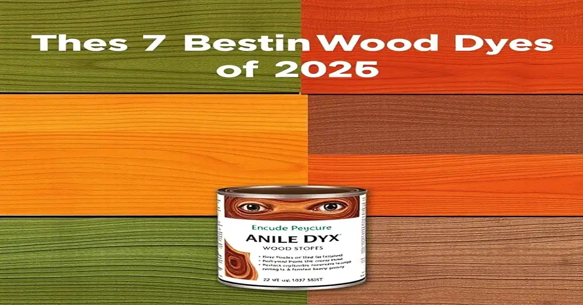 The 7 Best Aniline Wood Dyes of 2026