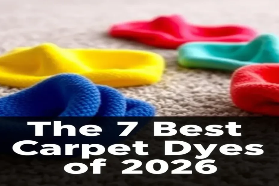 The 7 Best Carpet Dyes of 2026