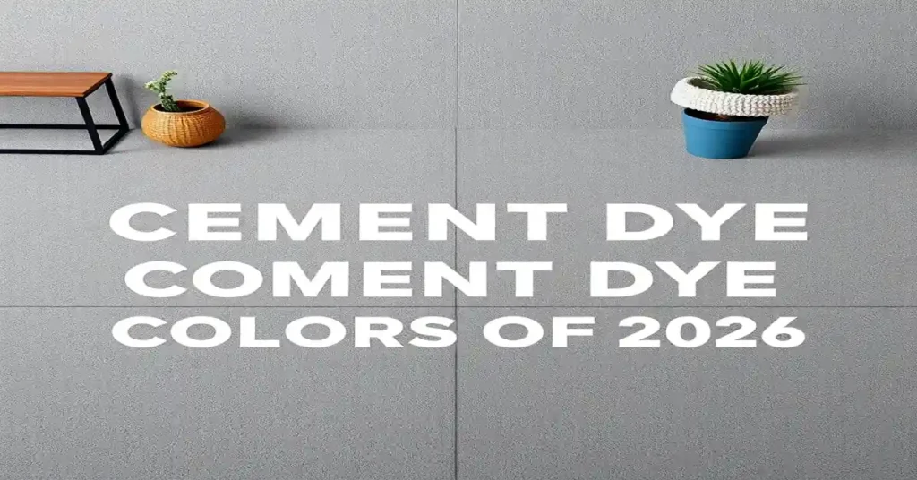 The 7 Best Cement Dye Colors of 2026