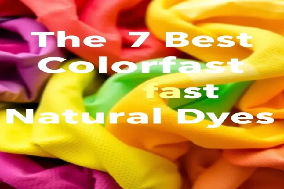 The 7 Best Colorfast Natural Dyes of 2026