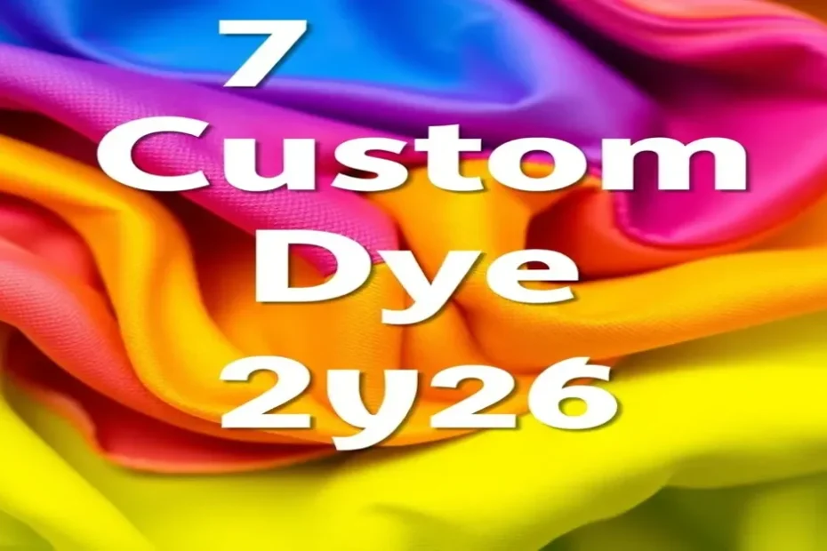 The 7 Best Custom Dyes of 2026