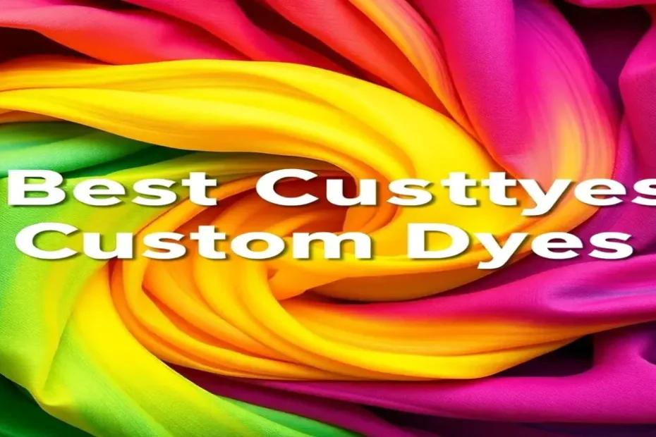 The 7 Best Custom Dyes of 2026