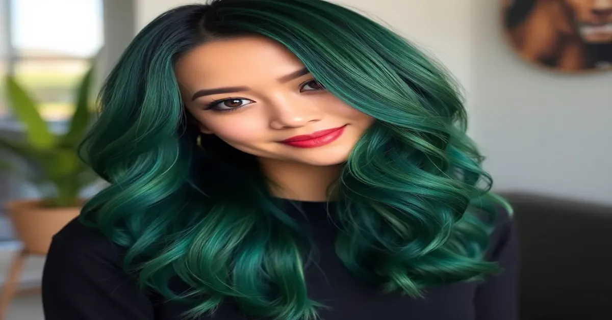 The 7 Best Dark Green Hair Dyes of 2026