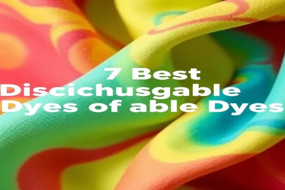 The 7 Best Dischargeable Dyes of 2026