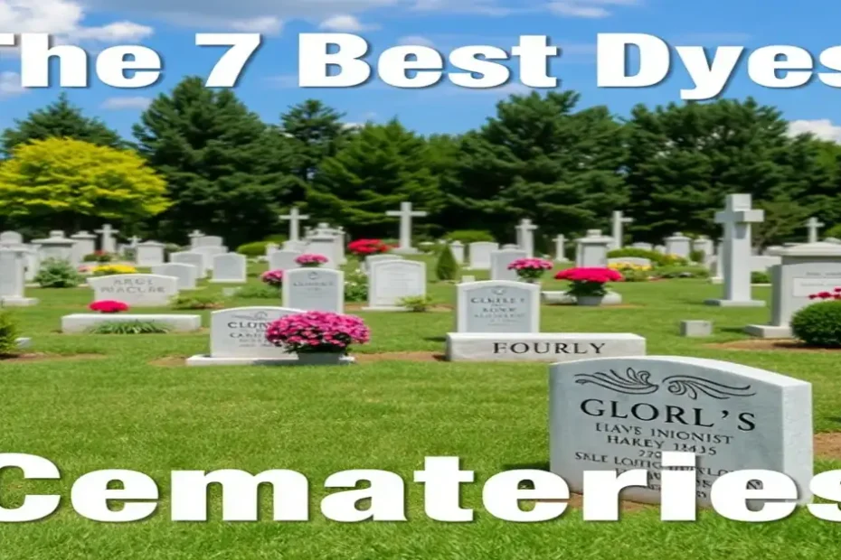 The 7 Best Dyes for Cemeteries in 2026