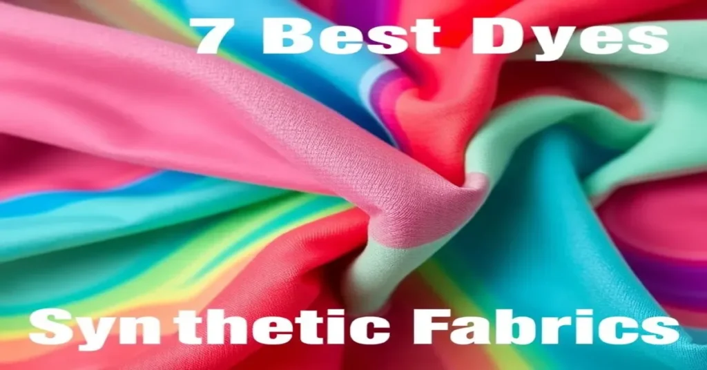 The 7 Best Dyes for Synthetic Fabrics of 2026
