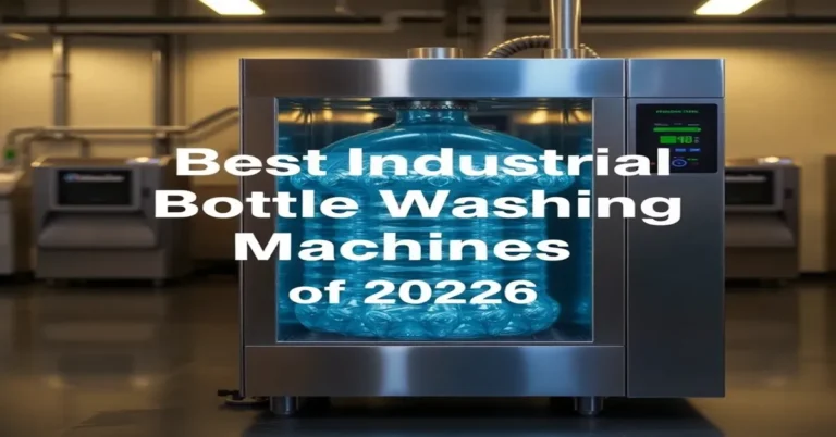 The 7 Best Industrial Bottle Washing Machines of 2026