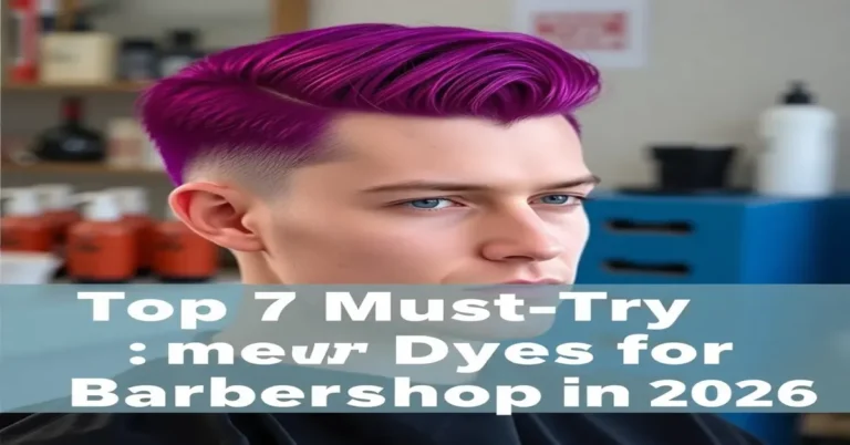 Top 7 Must-Try Dyes for Barbershops in 2026