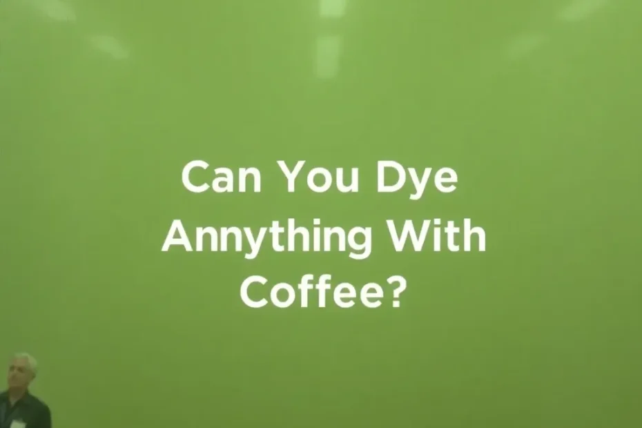 Can You Dye Anything With Coffee? Ultimate Guide for Cotton, Polyester, Rayon & More