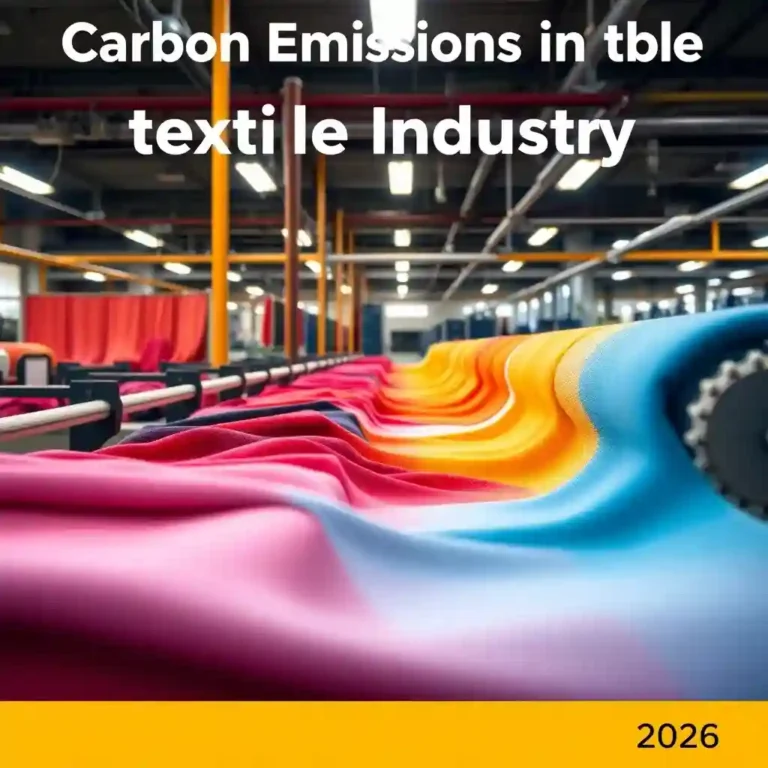 Carbon Emissions in the Textile Industry: Proven Reduction Strategies for 2026