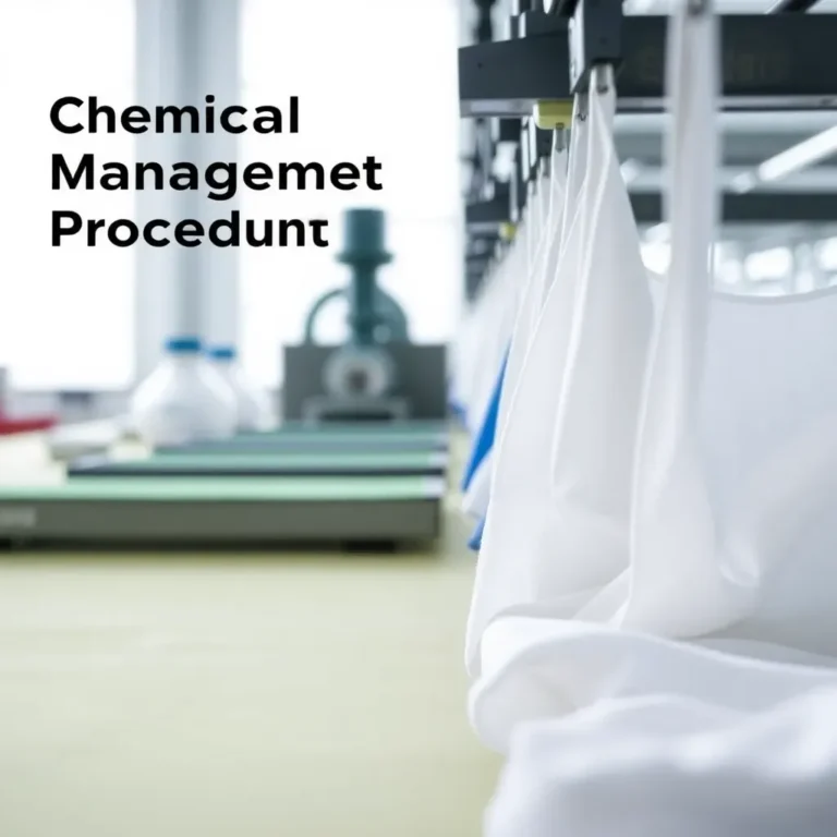 Chemical Management Procedure for Textile Industry: Complete Step-by-Step Guide
