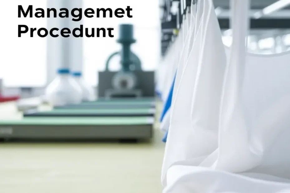 Chemical Management Procedure for Textile Industry: Complete Step-by-Step Guide