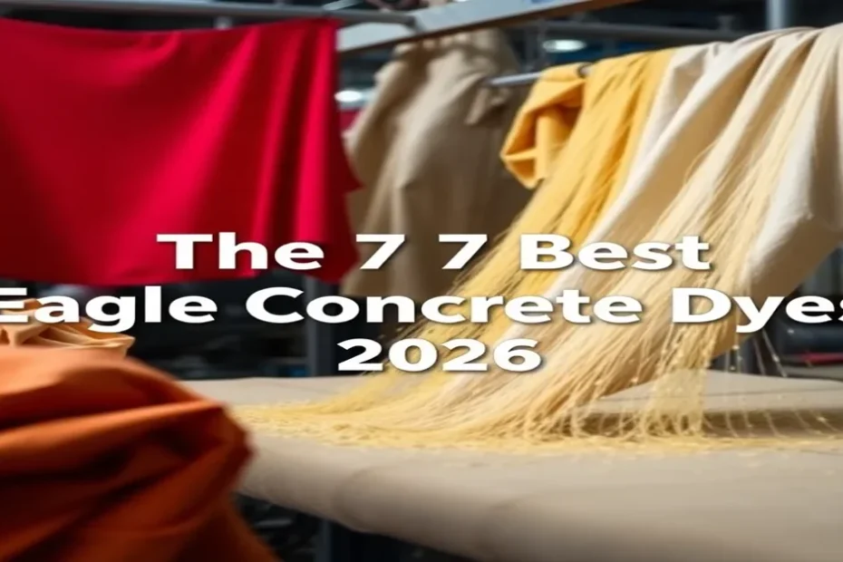 The 7 Best Eagle Concrete Dyes of 2026