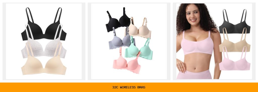 32c wireless bras