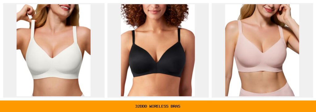 32ddd wireless bras