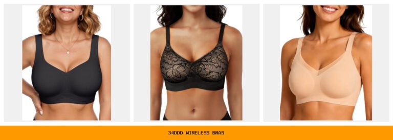 34ddd wireless bras