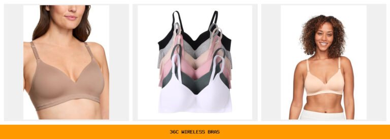 36c wireless bras