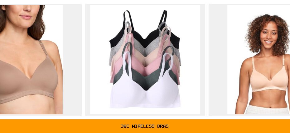 36c wireless bras