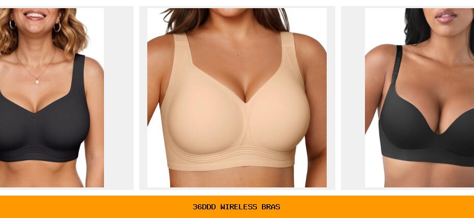 36ddd wireless bras