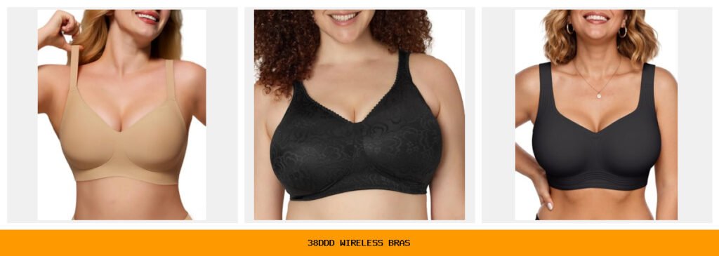 38ddd wireless bras