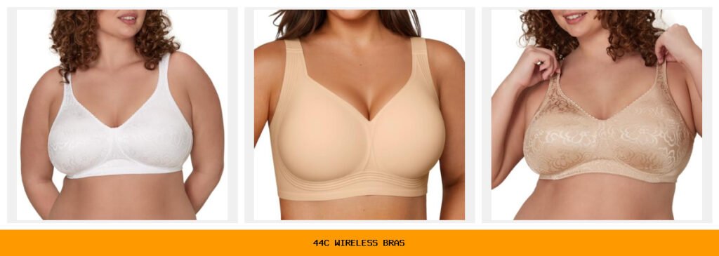 44c wireless bras