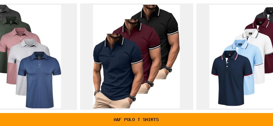 a&f polo t shirts