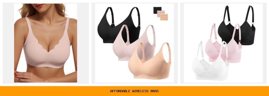 affordable wireless bras