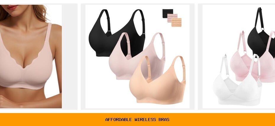 affordable wireless bras