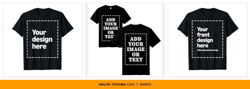 amazon personalized t shirts