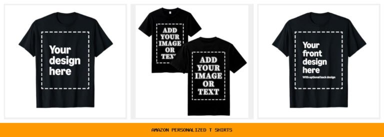 amazon personalized t shirts