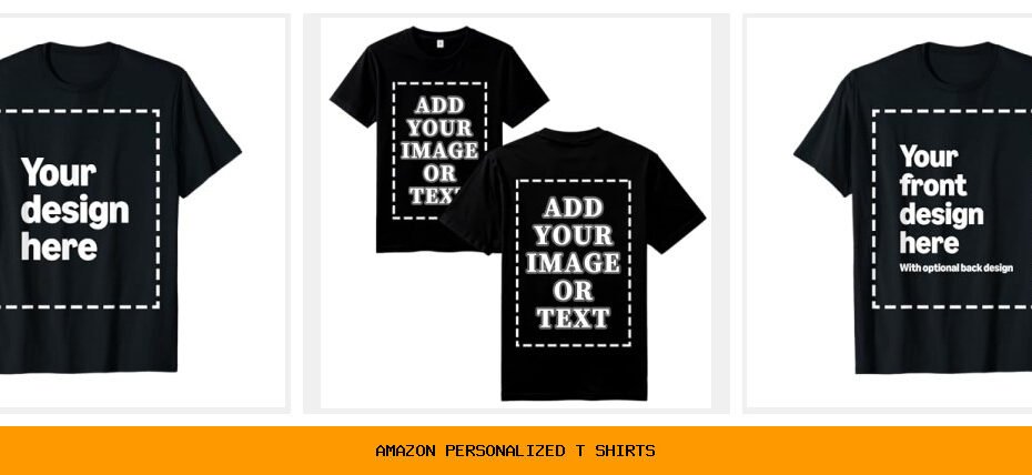 amazon personalized t shirts