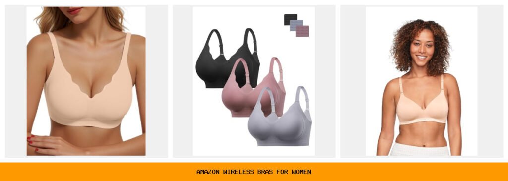 amazon wireless bras for women