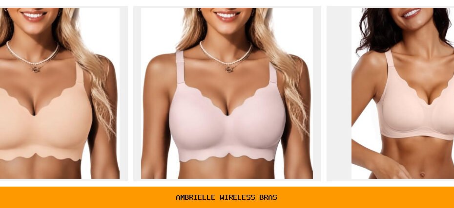 ambrielle wireless bras