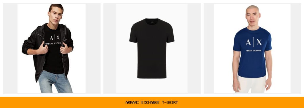 armani exchange t-shirt