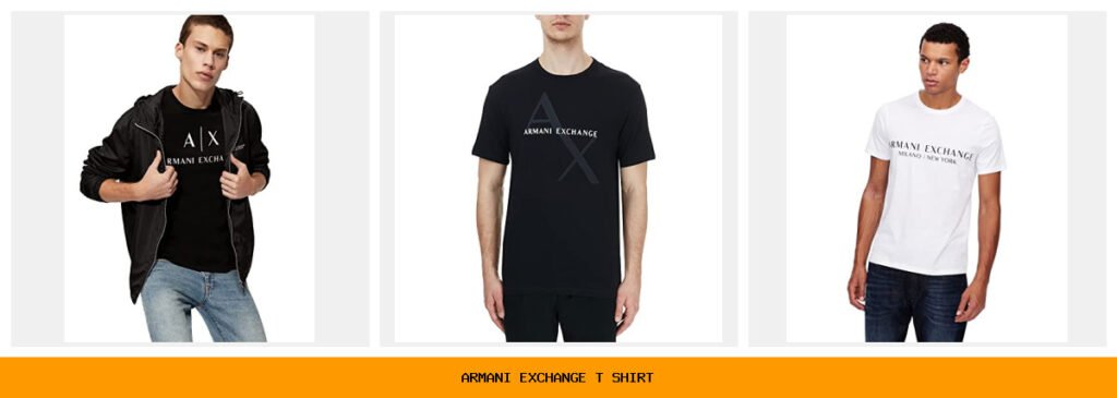 armani exchange t shirt