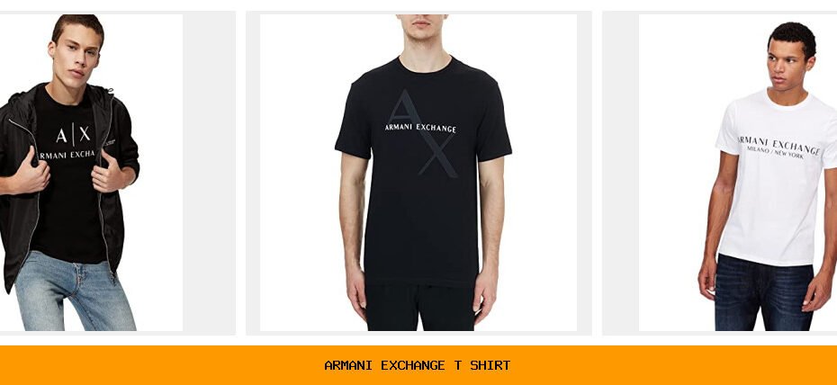armani exchange t shirt