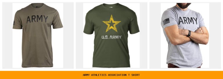 army athletics association t shirt