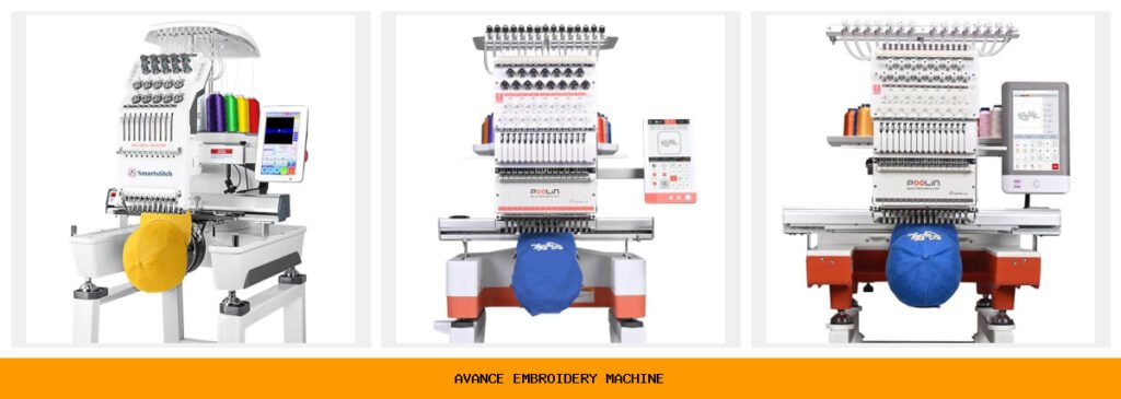 avance embroidery machine