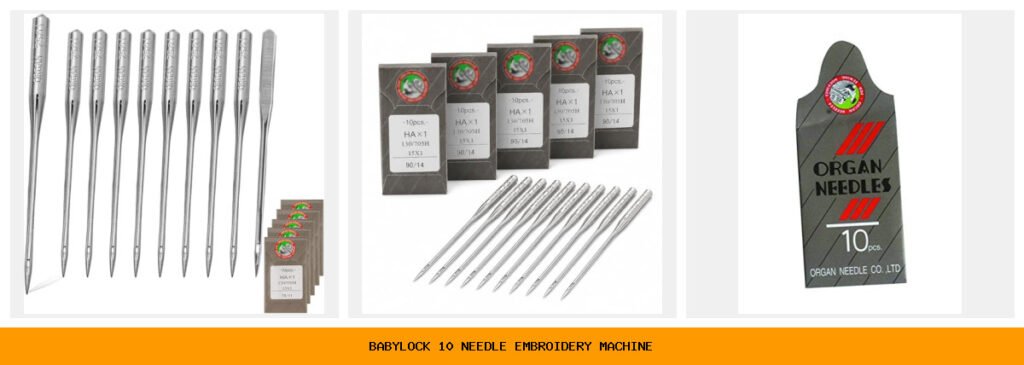 babylock 10 needle embroidery machine