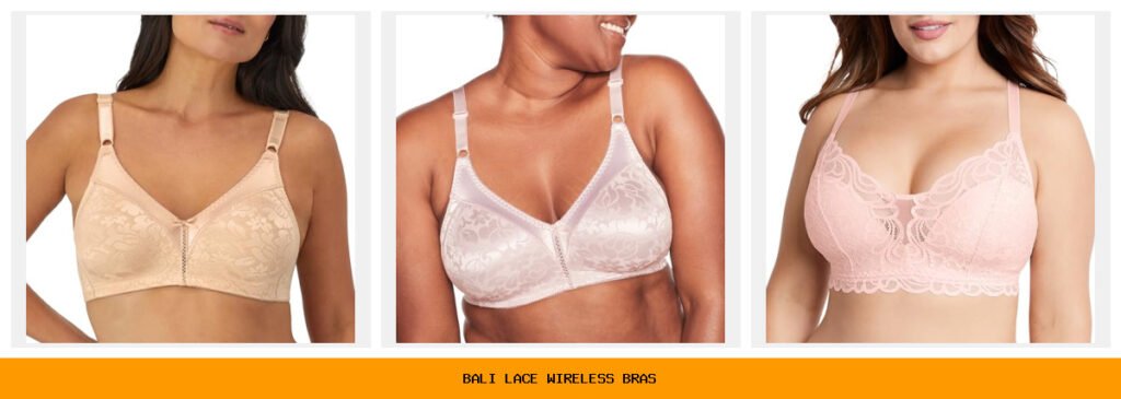 bali lace wireless bras